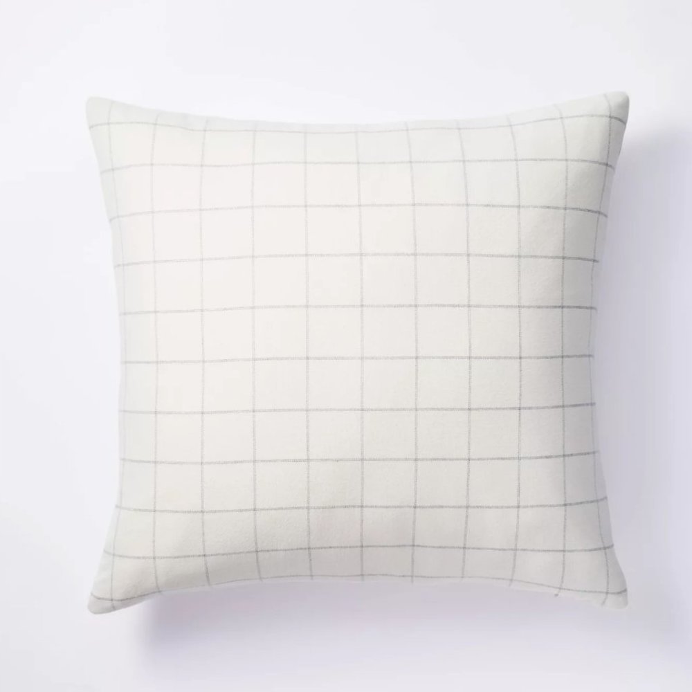 Studio McGee Oversized Windowpane Check Pillow